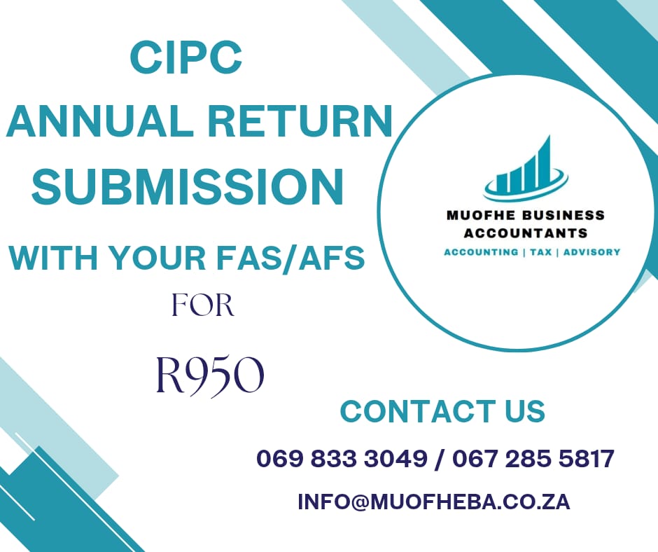 CIPC Annual Return Submission With Your FAS/AFS
