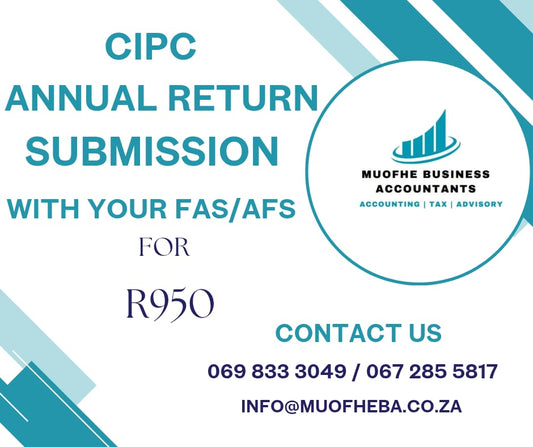 CIPC Annual Return Submission With Your FAS/AFS